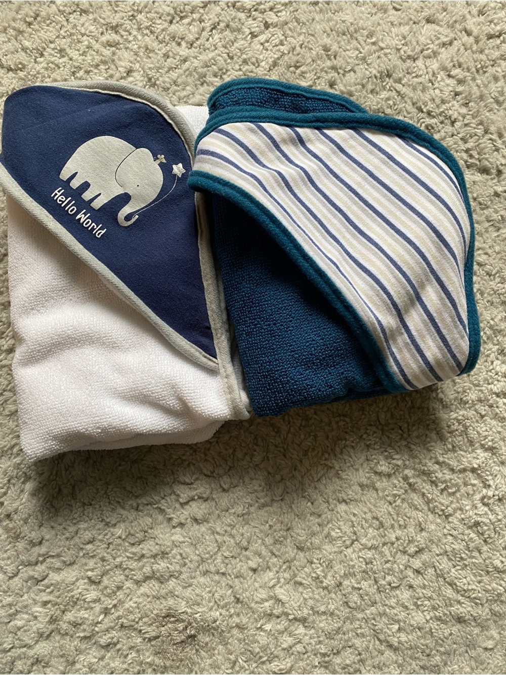 Baby Boy Towel Set